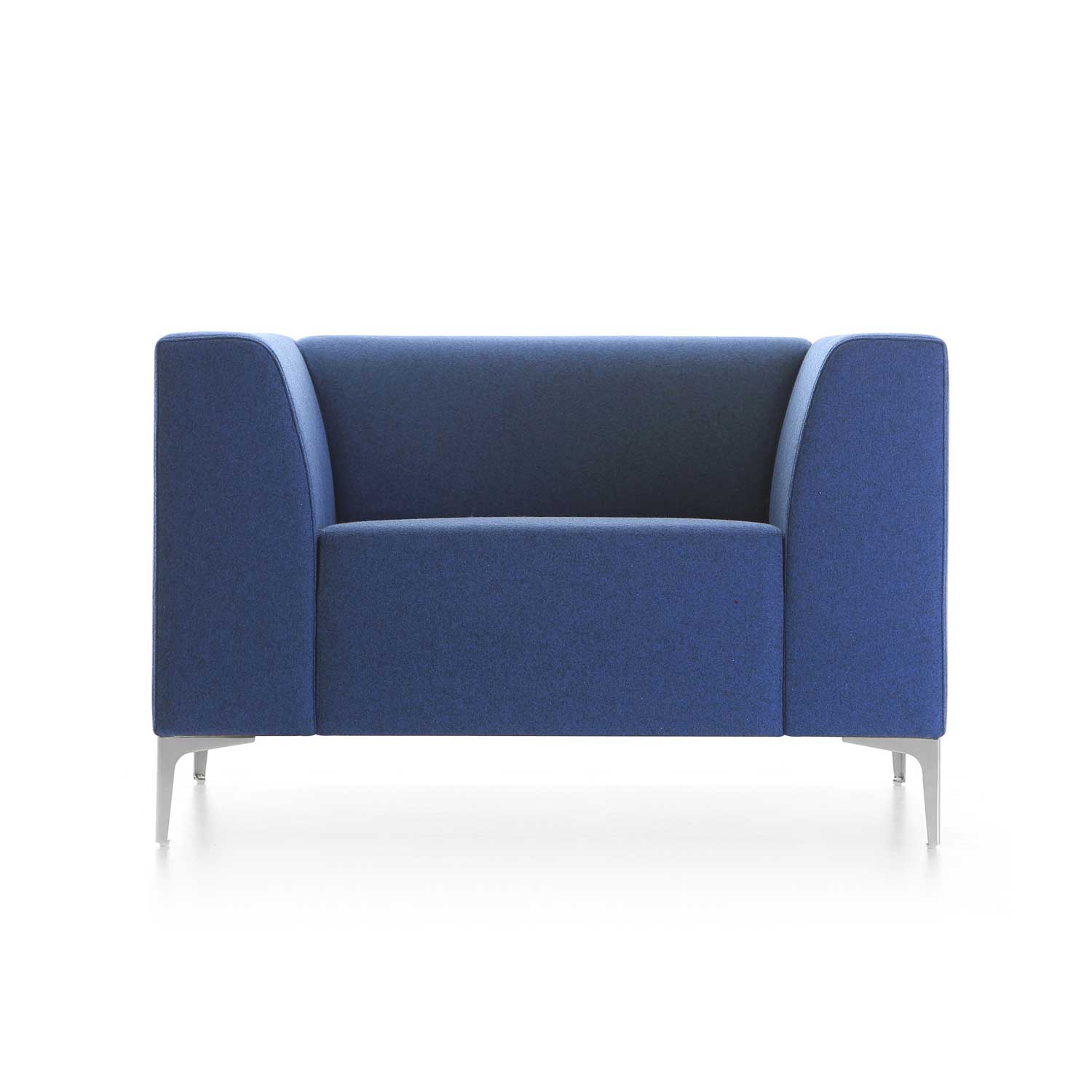 Sara Armchair Front Blue