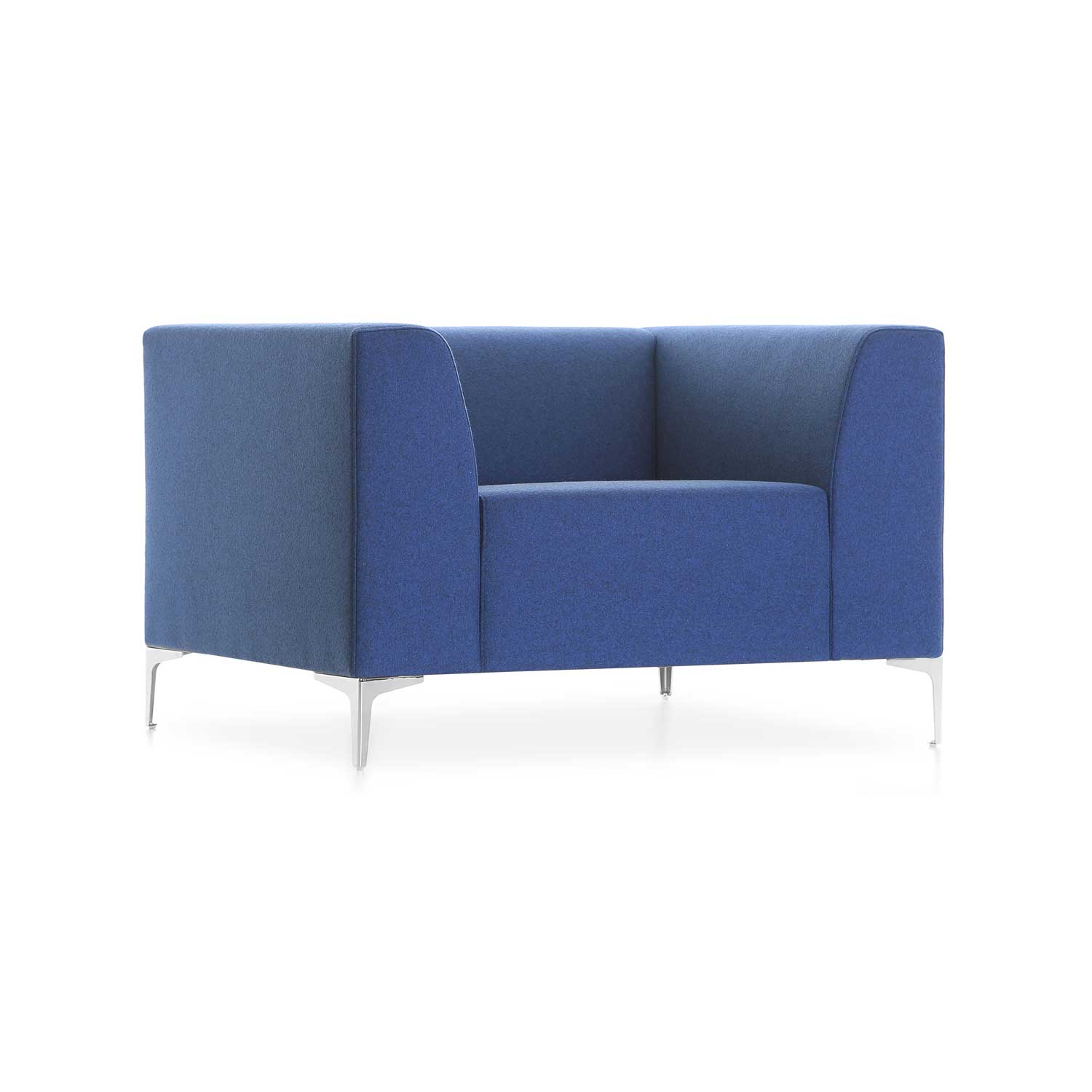 Sara Armchair Angle Blue