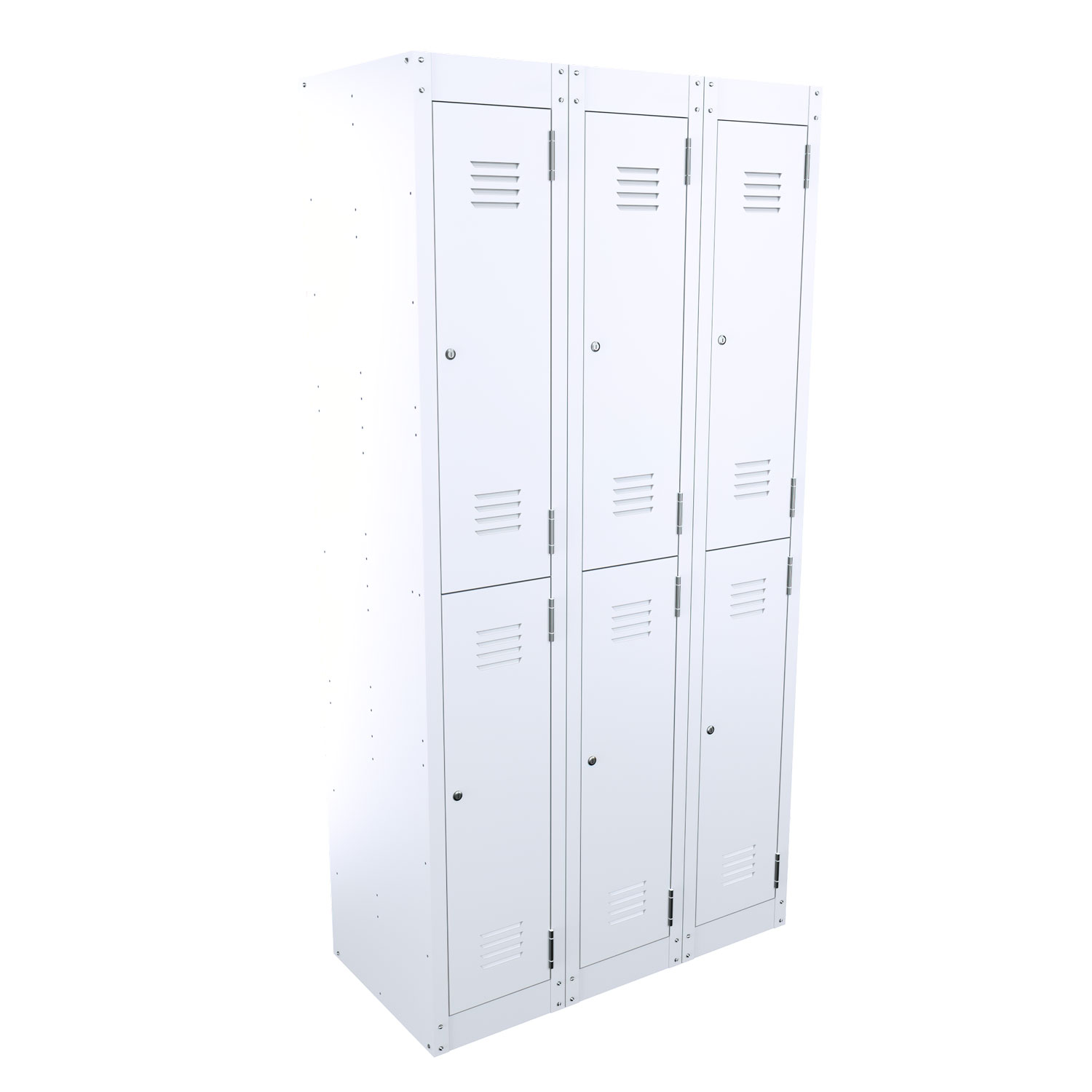Hi Res 3 Lockers 2 Doors 300X450x1800