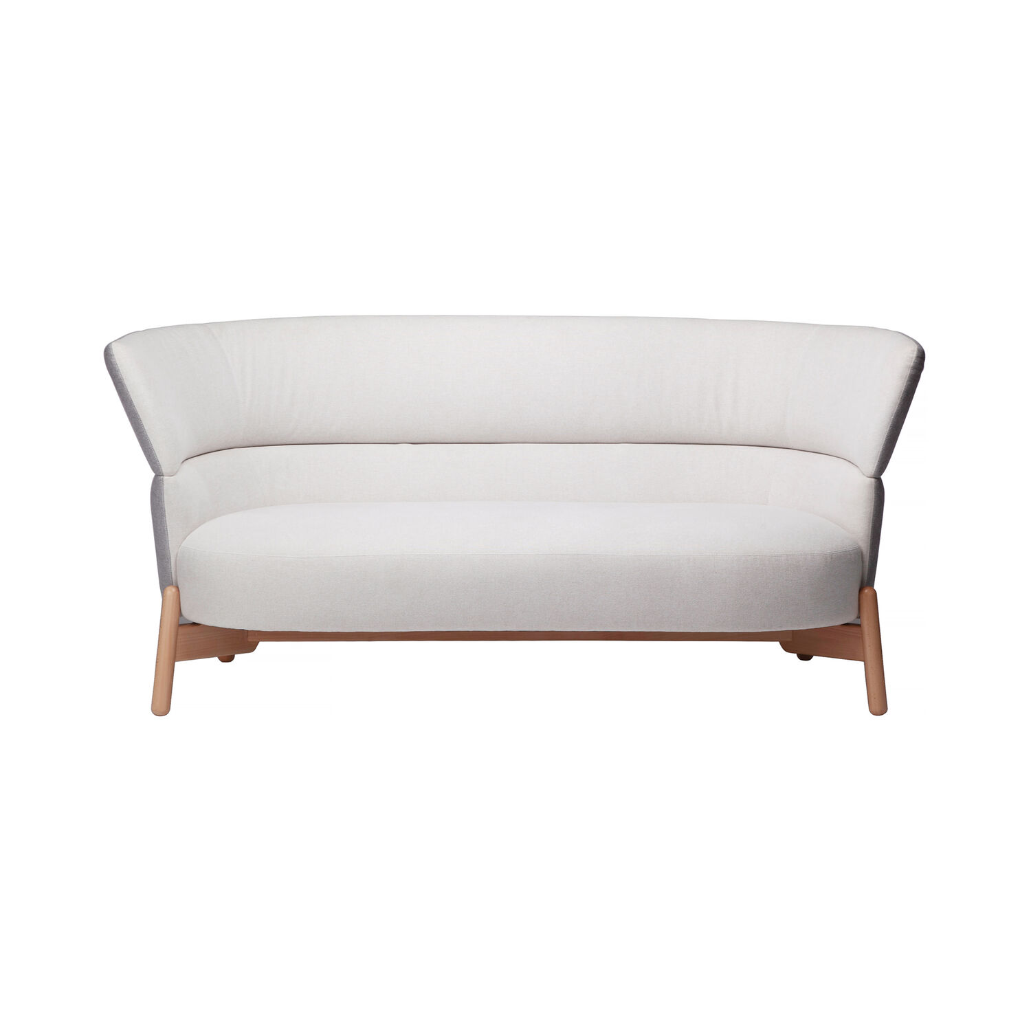 Edge Wide (Medium Back 2 Seater Timber) 2