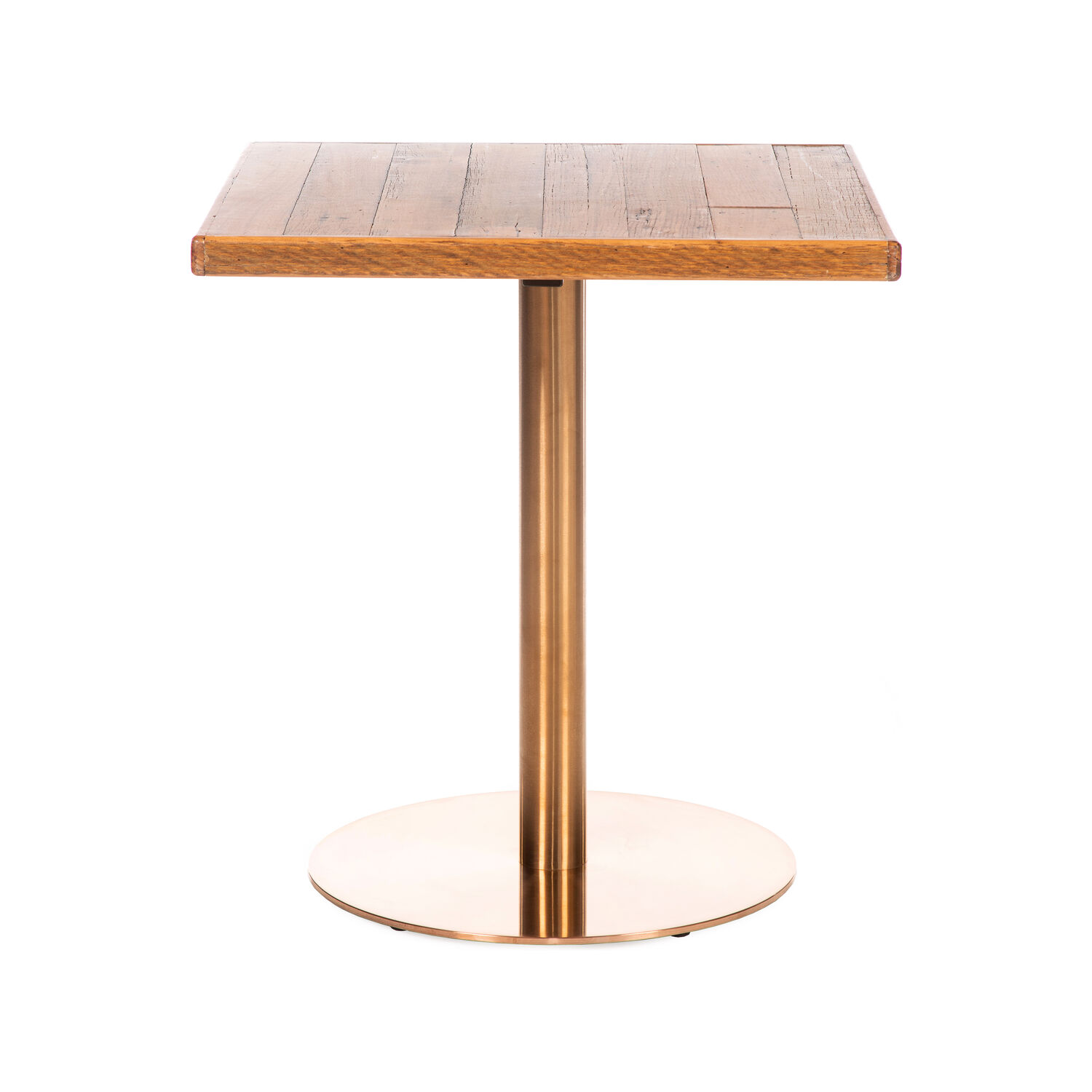 Disc Base Table Copper 2