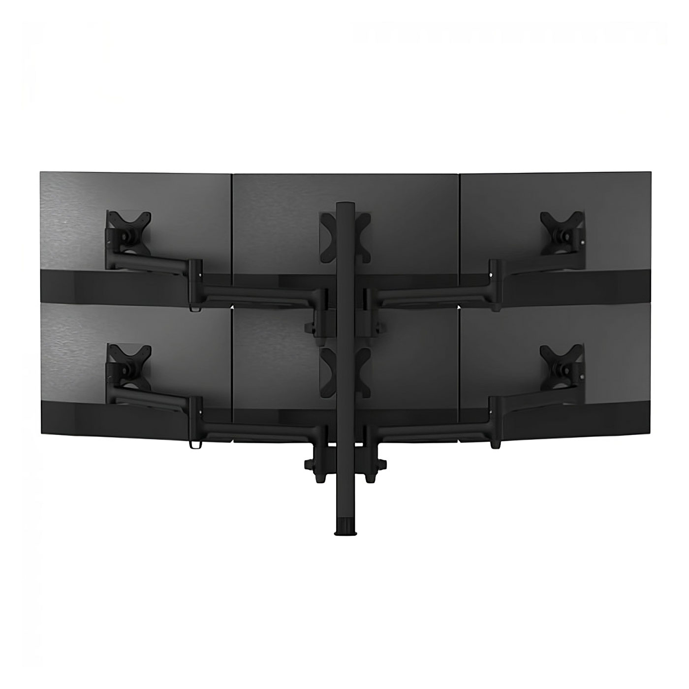 AWMS 6 13717 Six Monitor Arm 2