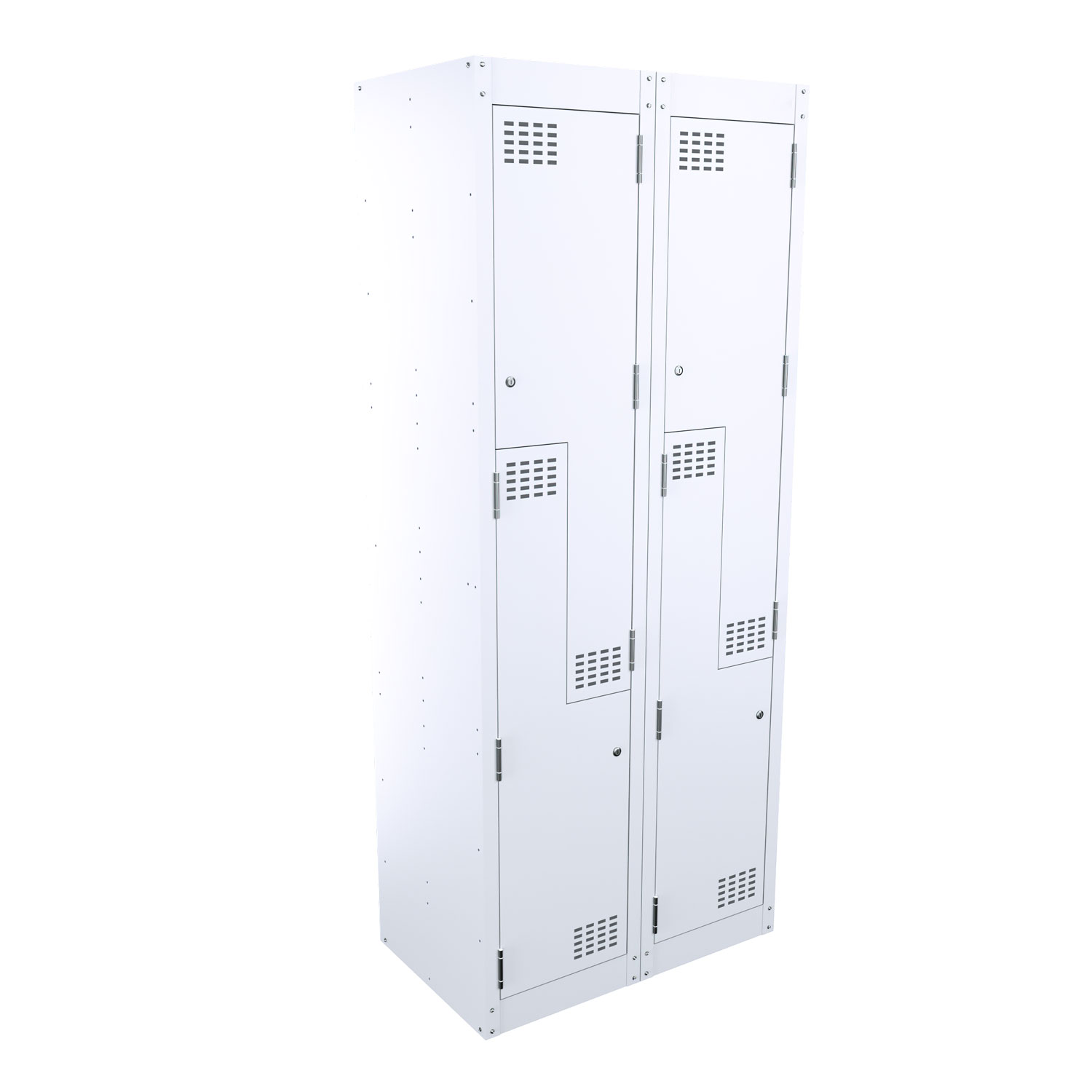 Hi Res 2 Lockers 2 Step Doors 375X450x1800