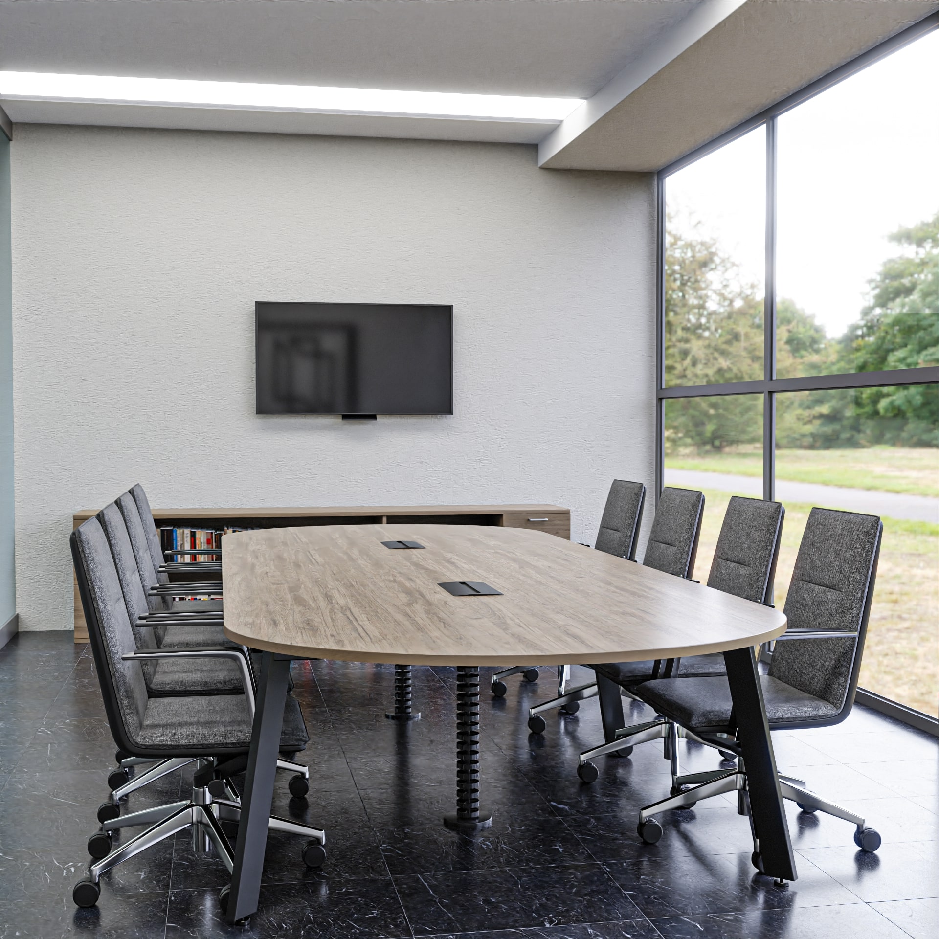 Sleek Table Office 4