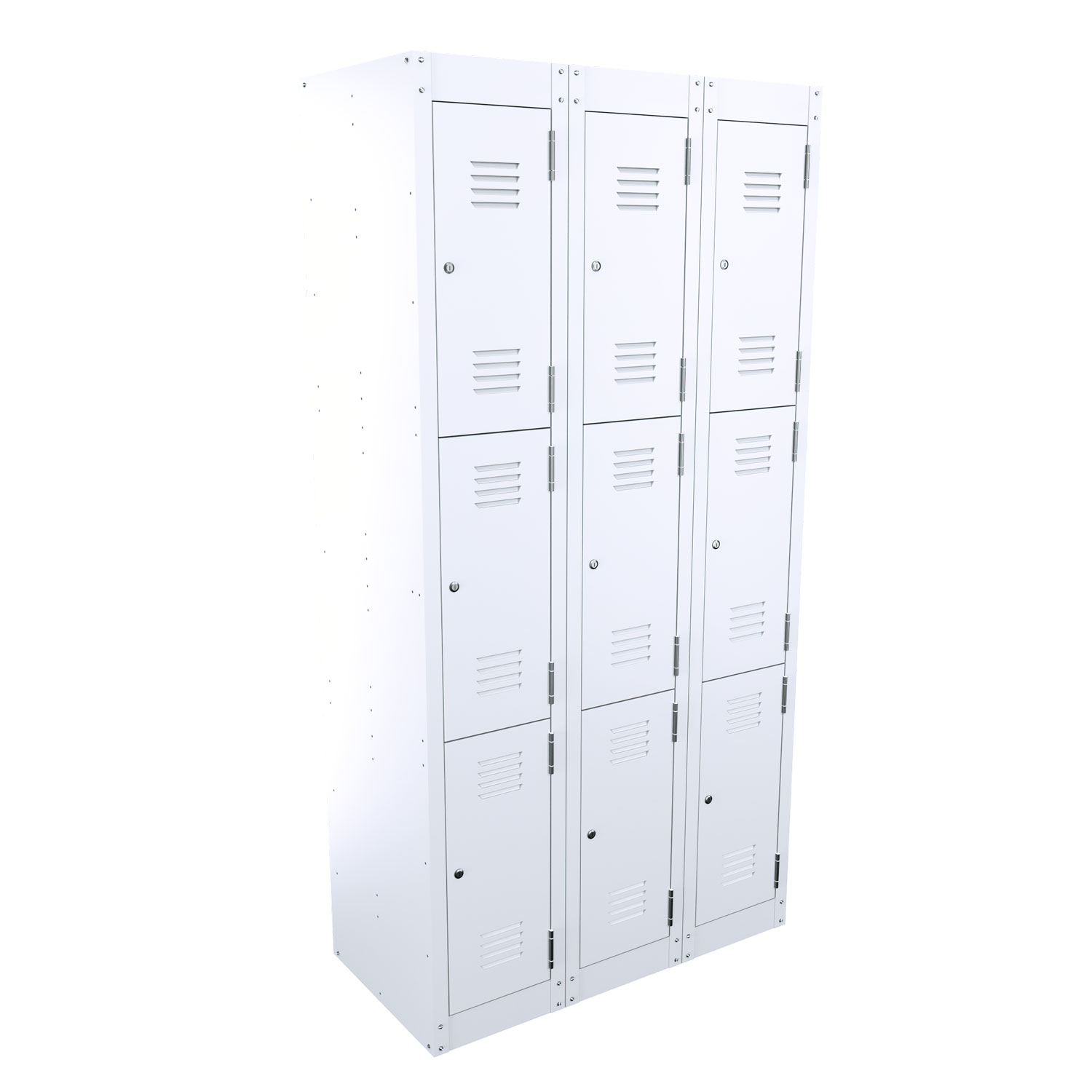 Hi Res 3 Lockers 3 Doors 300X450x1800