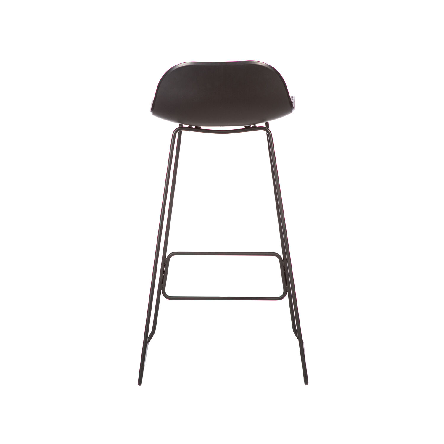 Arc Stool Metal Black Base 4