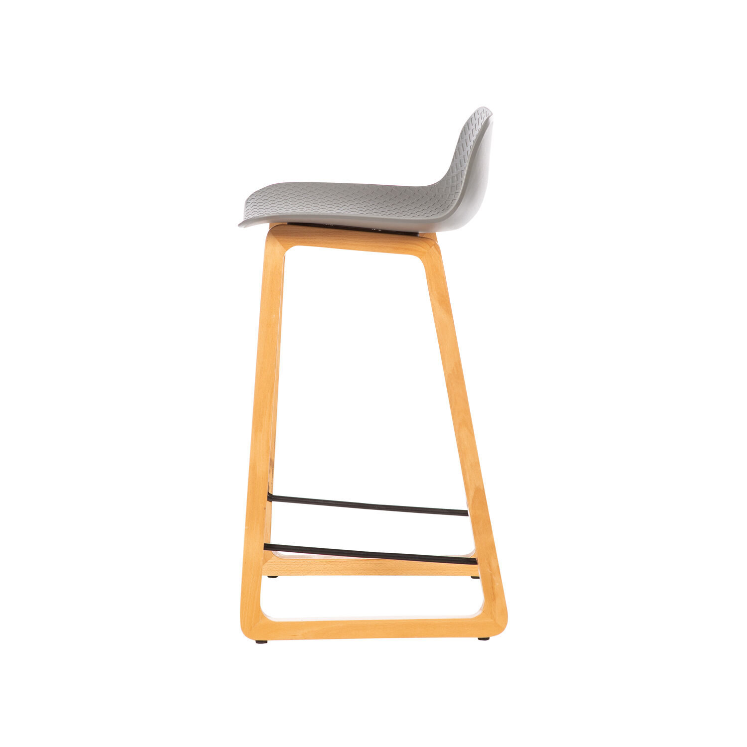 Arc Stool Timber Base 3