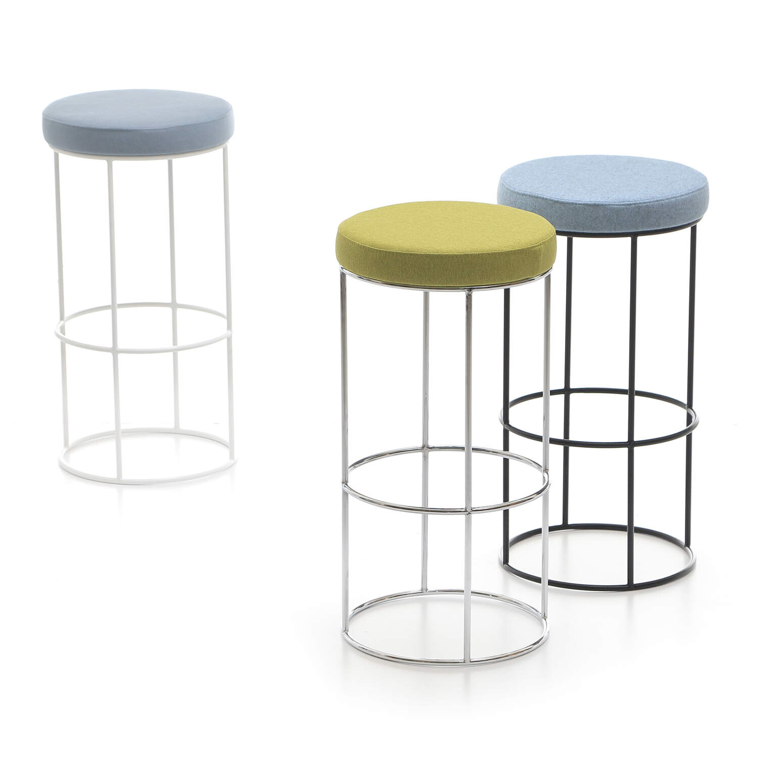 Pine Bar Stool Trio 3