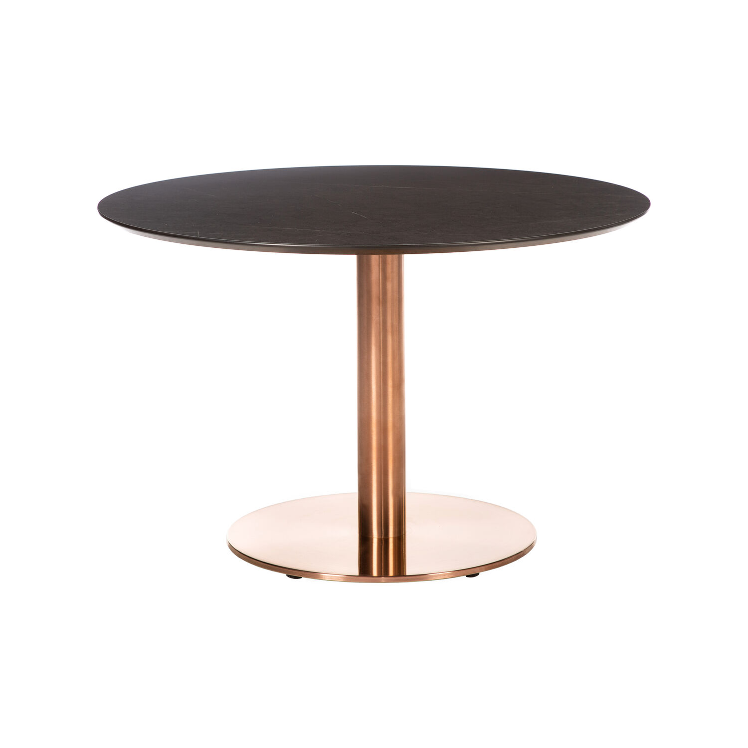 Disc Base Coffee Table Copper