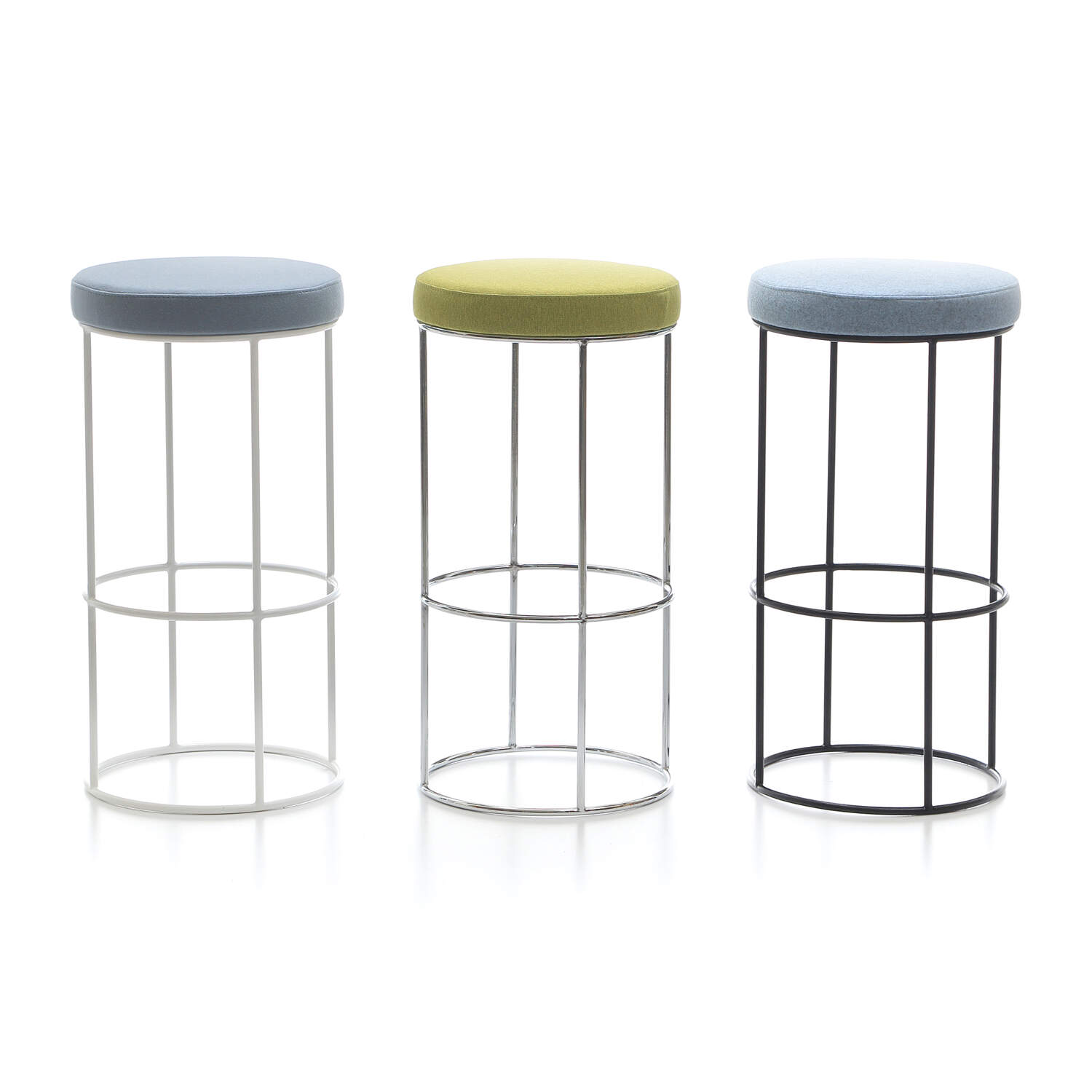 Pine Bar Stool Trio 2